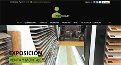 Desktop Screenshot of monparquet.es