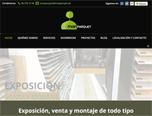 Tablet Screenshot of monparquet.es